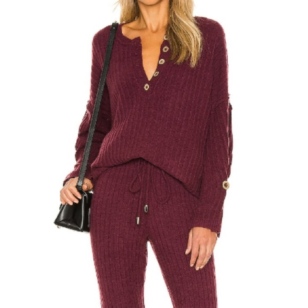 Free People Around the Clock  Pullover and Jogger